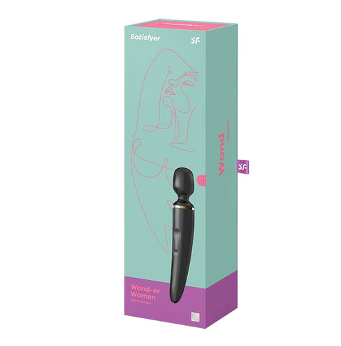 Satisfyer Wand-er Woman Wand - Black