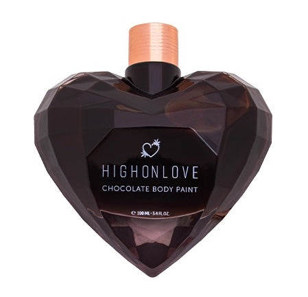 HIGH ON LOVE Dark Chocolate Body Paint - 100ml