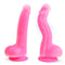 Tarzan Double Liquid Silicon Dildo Pink - 7.7 Inch