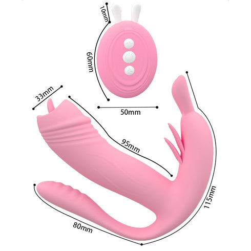 TRIO Smart Heated Wearable Vibrator (with wireless remote)