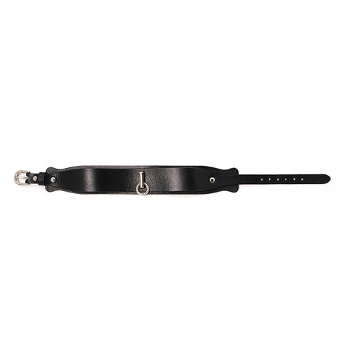 Trio Hide Luxury Cowhide Collar with Leash