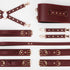 Trio Hide Deluxe Waist and Thigh Bondage Set - 8 Pieces