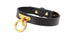 Trio Hide Premium Cowhide Collar with Leash