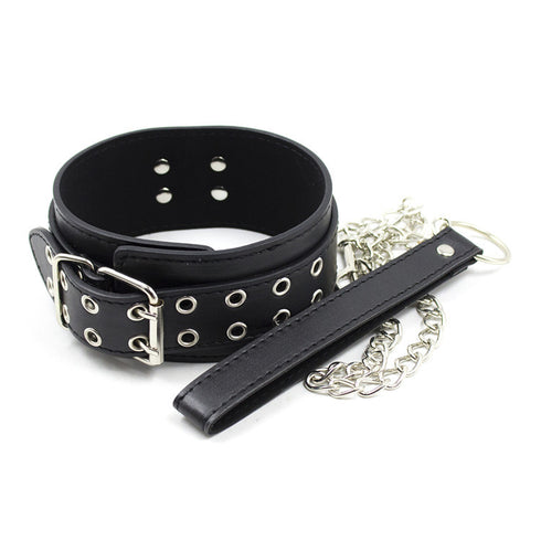 Luxury Heavy Duty PU Leather Bondage Kit - 3 Piece