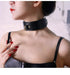 Trio Hide Luxury Cowhide Collar and Cuff Set