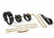 Trio Hide Luxury Cowhide Collar and Cuff Set