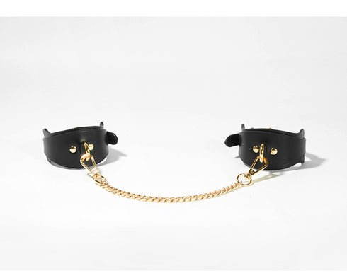 Trio Hide Luxury Cowhide Collar and Cuff Set