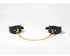 Trio Hide Luxury Cowhide Collar and Cuff Set