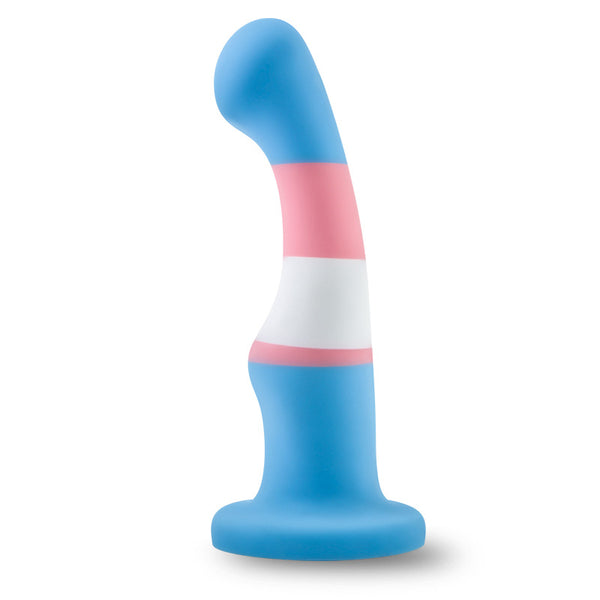 Avant - Pride P2 - True Blue Silicone Dildo - 6 Inch