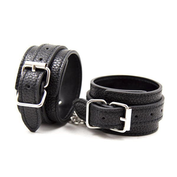 Luxury Soft PU Leather Wrist Cuffs