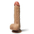 T-Buds Brother Dual Layer Silicone Dildo 7.25 Inch - Tan