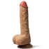 T-Buds Brother Dual Layer Silicone Dildo 7.25 Inch - Tan