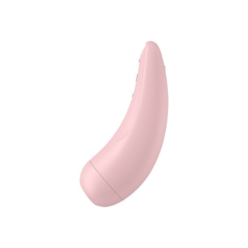Satisfyer Curvy 2 Plus Air Pulse Clitoral Stimulator and Vibration & App