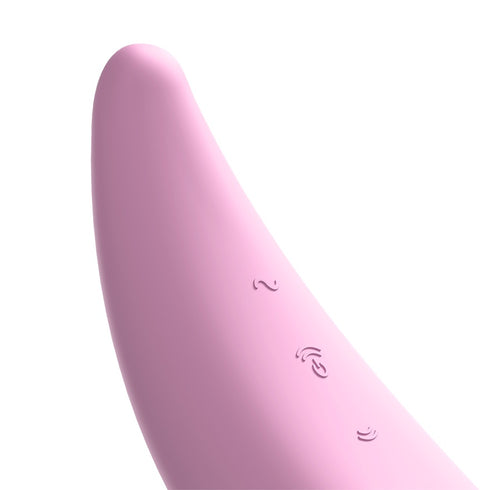 Satisfyer Curvy 3 Plus Air Pulse Clitoral Stimulator and Vibration & App