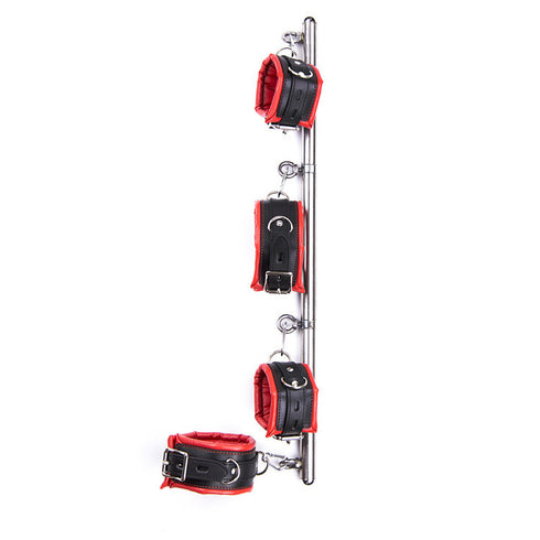 Seduction Series Wrist and Ankle Spreader Bar - 25 Inch