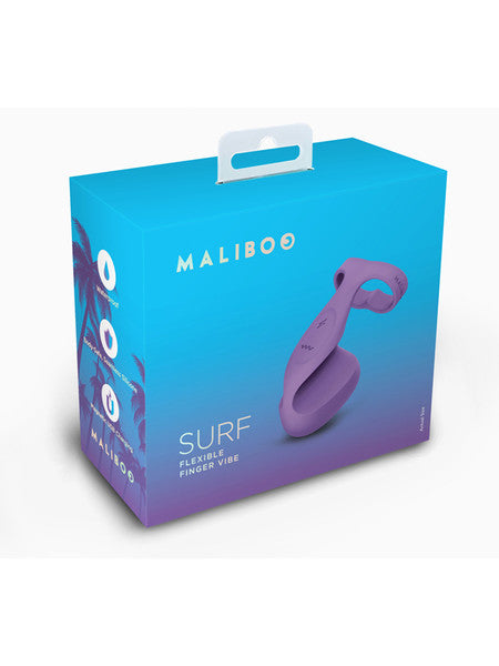 Maliboo Surf Flexible Finger Vibe - Purple
