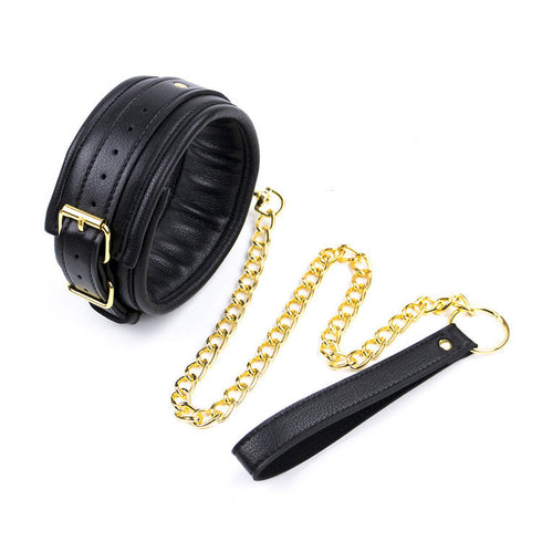 Luxury Soft PU Leather Bondage Kit - 3 Piece