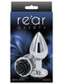 Rear Assets Rose Butt Plug - Black