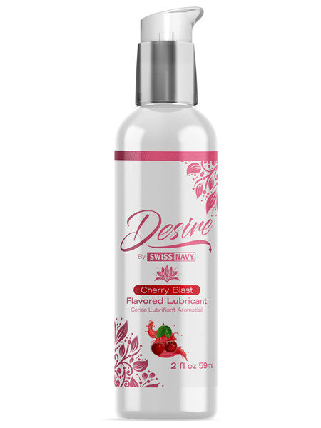 Desire Cherry Blast Flavored Lubricant 2oz 59ml