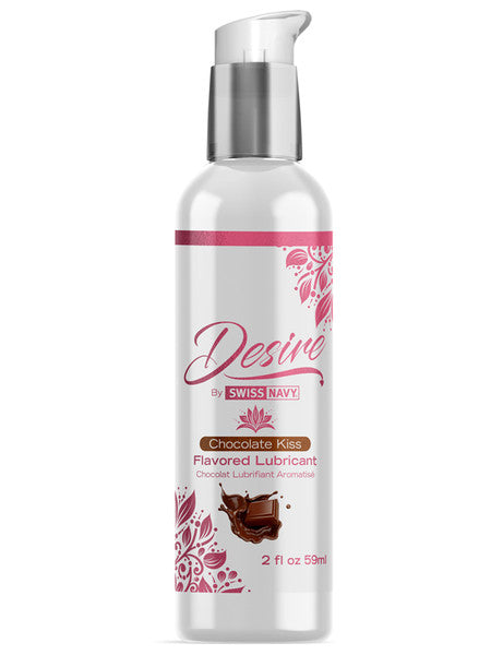 Desire Chocolate Kiss Flavored Lubricant 2oz 59ml
