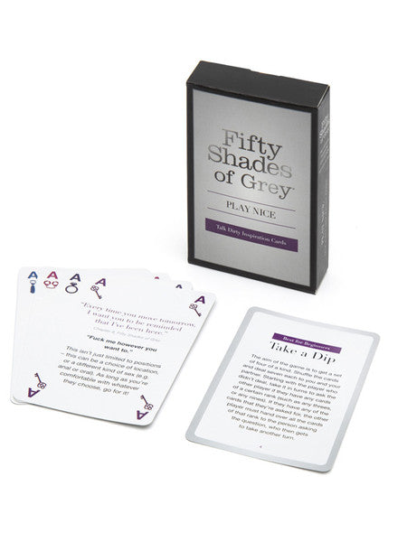 Fifty Shades of Grey Play Nice Talk Dirty Card Game