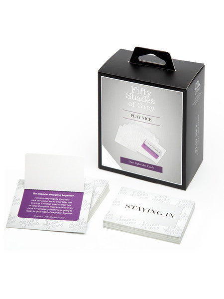 Fifty Shades of Grey Play Nice Date Night Card Game