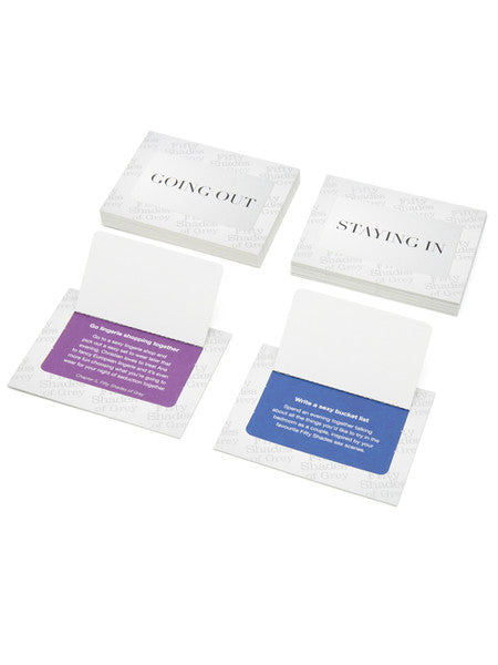 Fifty Shades of Grey Play Nice Date Night Card Game