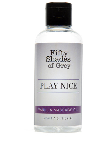 Fifty Shades of Grey Play Nice Vanilla Massage Oil 90ml