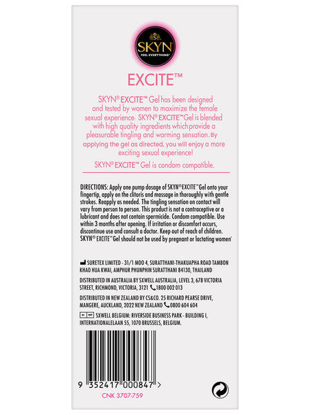 Lifestyles SKYN Excite Climax Gel 15 ml
