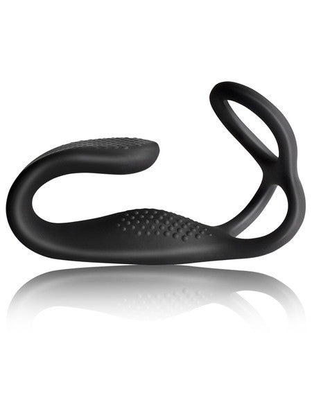 Rocks Off The-Vibe Cock and Ball Ring with Perineum Massager