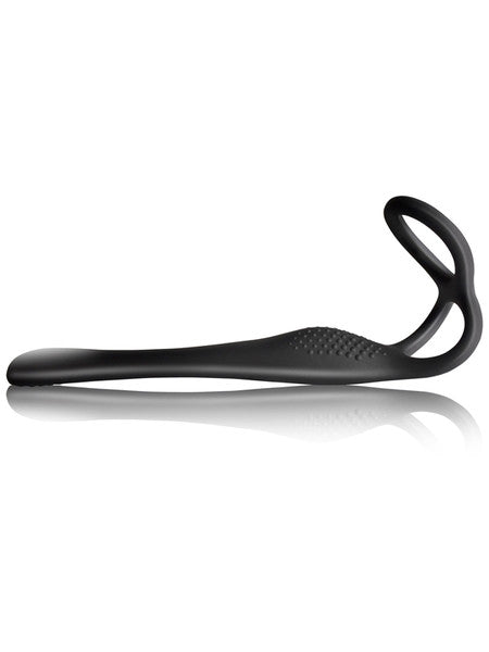 Rocks Off The-Vibe Cock and Ball Ring with Perineum Massager