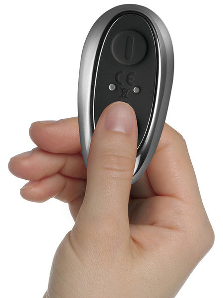 Rocks Off The-Vibe Cock and Ball Ring with Perineum Massager