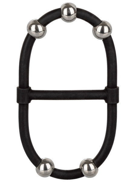 California Exotic Steel Beaded Dual Silicone Maximizer