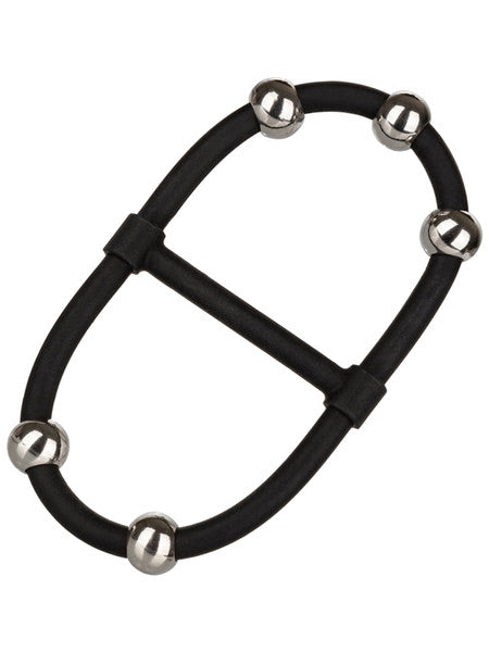 California Exotic Steel Beaded Dual Silicone Maximizer