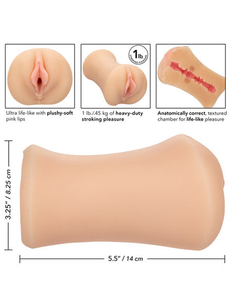 California Exotic Stroke It Tight Pussy Ivory