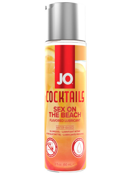 System Jo Cocktails Water-Based Flavored Lubricant - Sex on the Beach 60mL