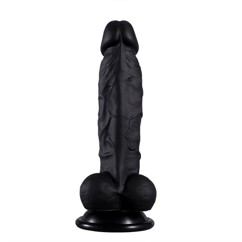 Daewoo Realistic Dildo With Suction Cup - Black