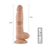 REALISTIC VIBRATING DILDO 8.5 INCH
