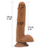 FAAK REALISTIC DILDO F102 7.5 INCH