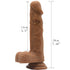FAAK REALISTIC DILDO F106 7.5 INCH