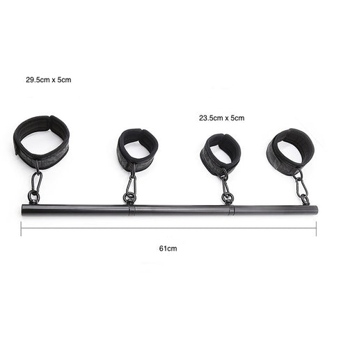 Seduction Series Lace Design Spreader Bar - Limited Edition