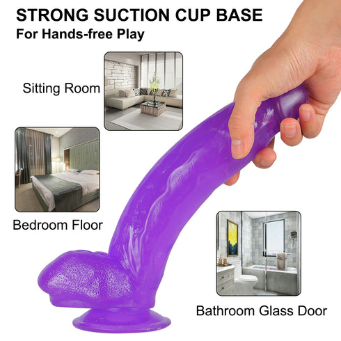 Daewoo Celtic Warriors Purple Dildo 10.4 Inch