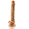 T-Buds Stallion Dildo with Suction Cup 9.95 Inch - Flesh
