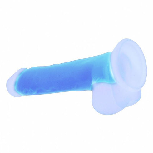 NVTOYS Luminous Silicon Dildo - 8.1 Inch
