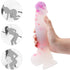 Migical Flute Realistic Dildo 9.5 Inch - Confetti