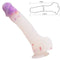 Migical Flute Realistic Dildo 9.5 Inch - Confetti