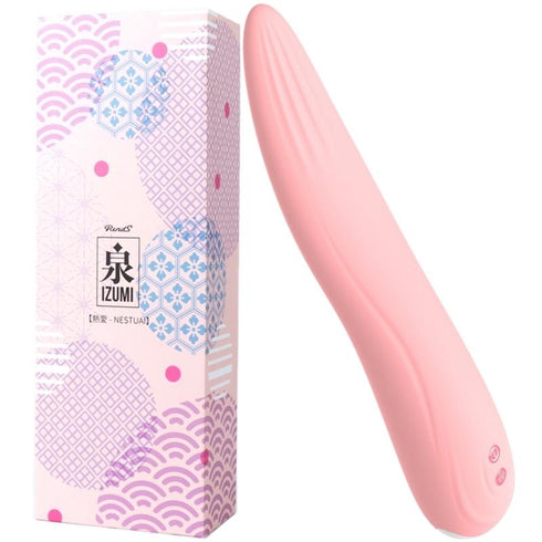 RENDS Izumi Tongue - AutoHeating & Licking G-Spot Vibrator Clitoral Stimulator