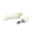 Fox Tail Butt Plug - White