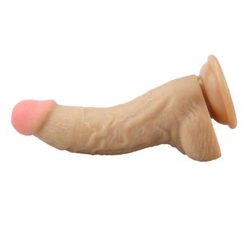 T-Buds The Angled Liquid Silicone Dildo - 7.5 Inch