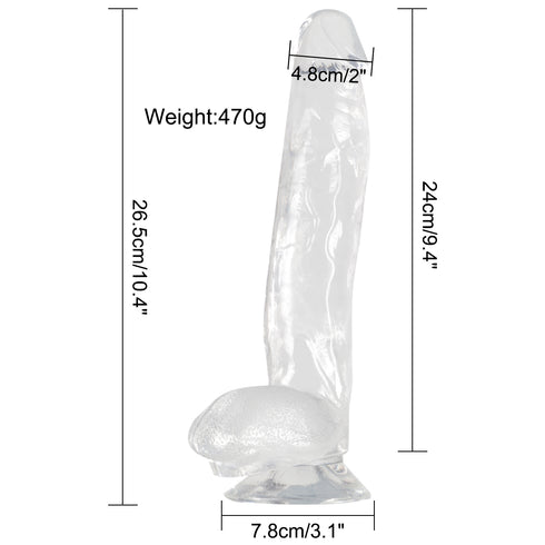 Daewoo Celtic Warriors Crystal Dildo 10.4 Inch